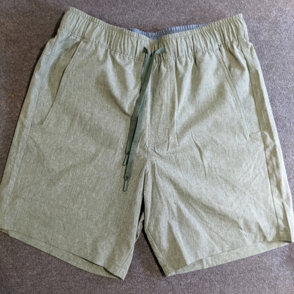 NWT Men's Eddie Bauer Small polyester shorts UPF 50 water repellant pull on